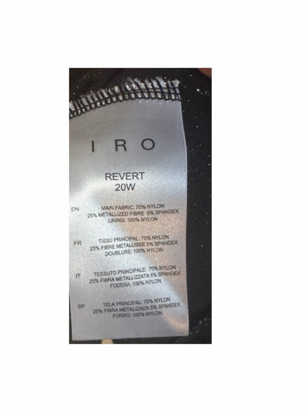 IRO Revert Metallic Tiered Ruffled Mini Dress - Picture 5 of 8